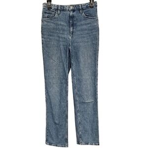 H&M Youth size 18 Straight Leg Jean womens XS lightwash